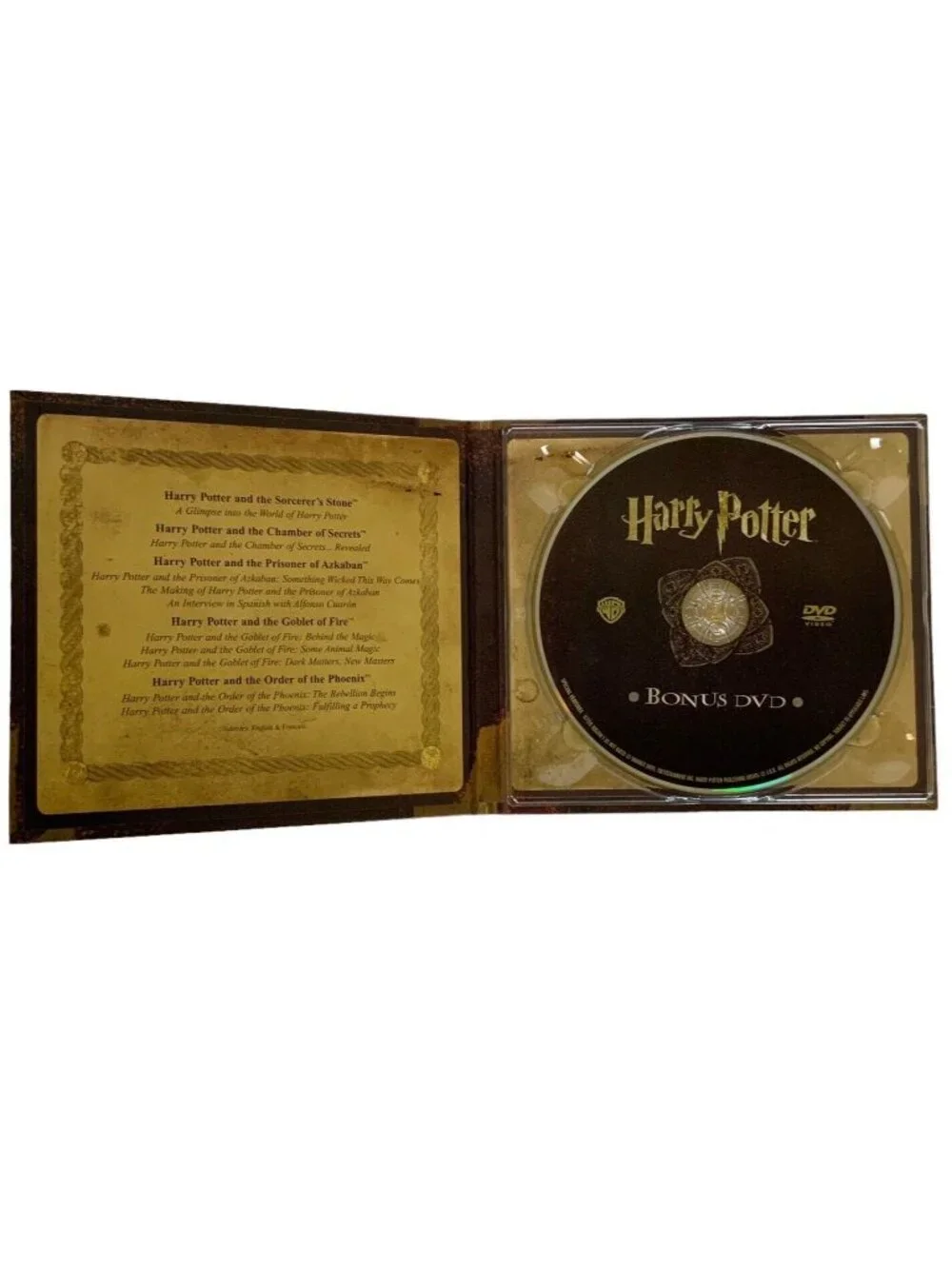 Harry Potter Interactive Hogwarts Challenge DVD Game & Bonus Disc 2007